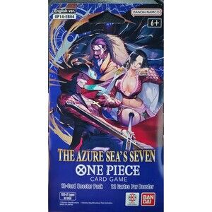 [ENG] 1 One Piece Card Game The Azure Sea's Seven OP-014 Booster Pack 12 Cards